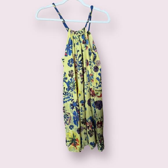 Anthropologie Vanessa Virginia “Painterly” Keyhole Floral Dress - Picture 3 of 6
